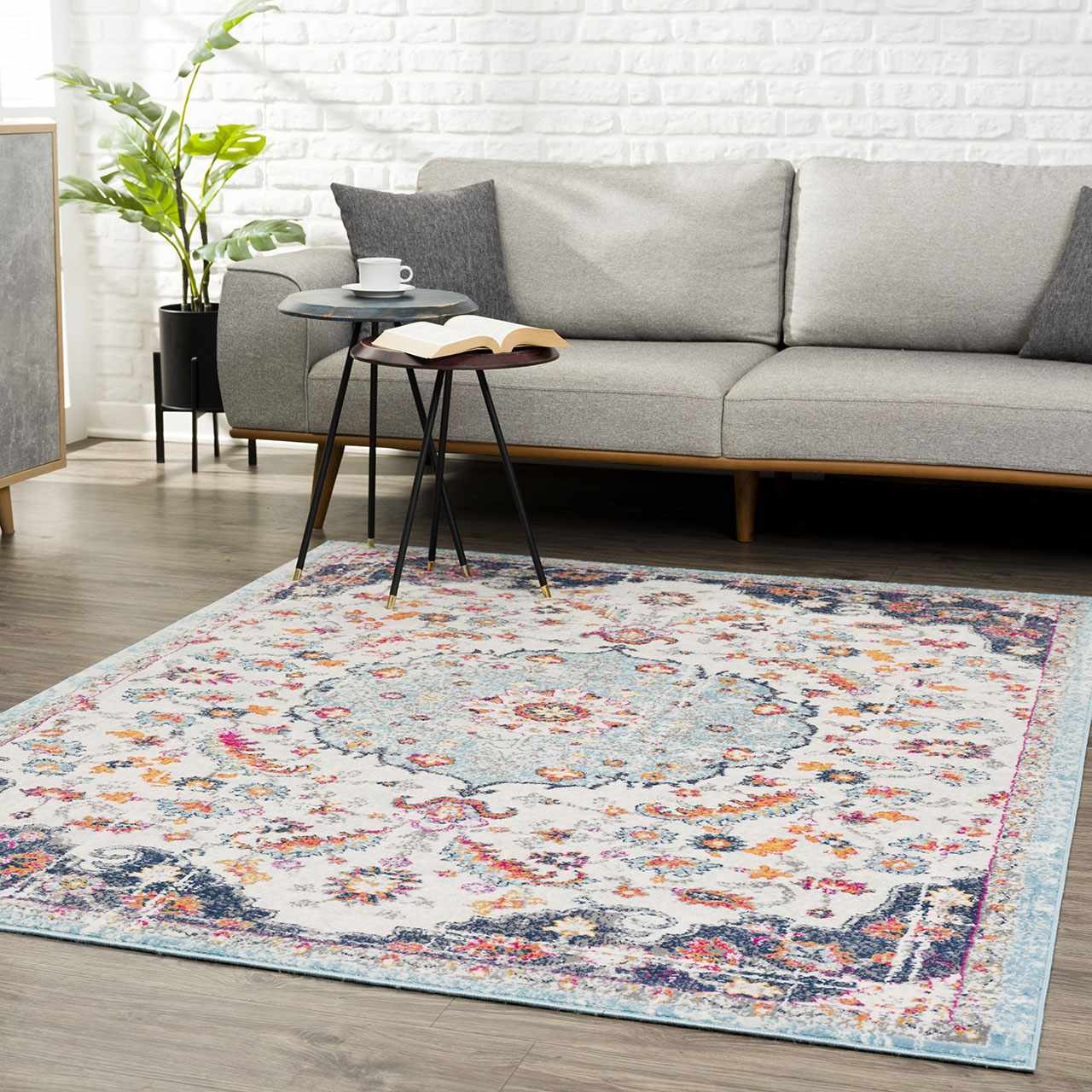 Tigril Blue 2303 Area Rug - Clearance-1