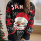 Santa Mock Neck Long Sleeve Sweater