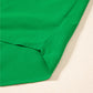 Bright Green Solid Mock Neck Split Batwing Sleeve Blouse