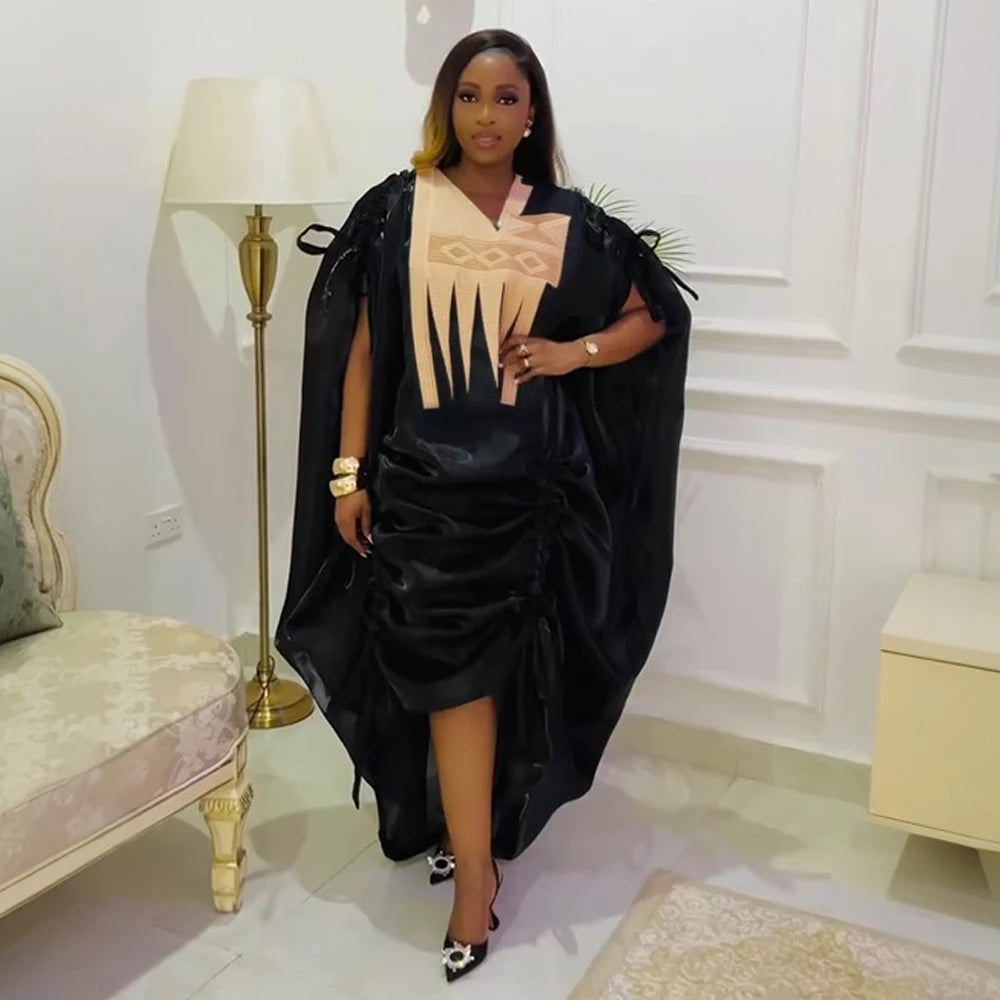 Women Dashiki Ankara Gown Plus Size Wedding Party Dresses Kaftan Boubou