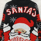 Santa Mock Neck Long Sleeve Sweater